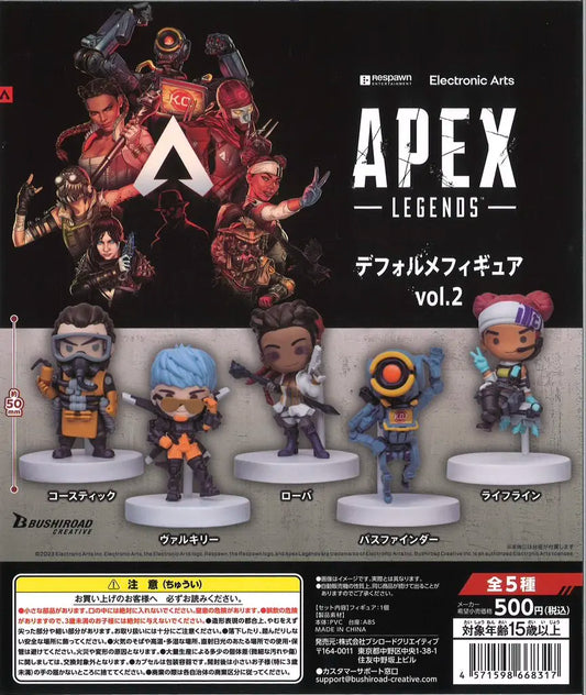 Bushiroad creative capsule toys APEX LEGENDS deformed figure vol.2 cute Pathfinder Loba Lifeline gashapons