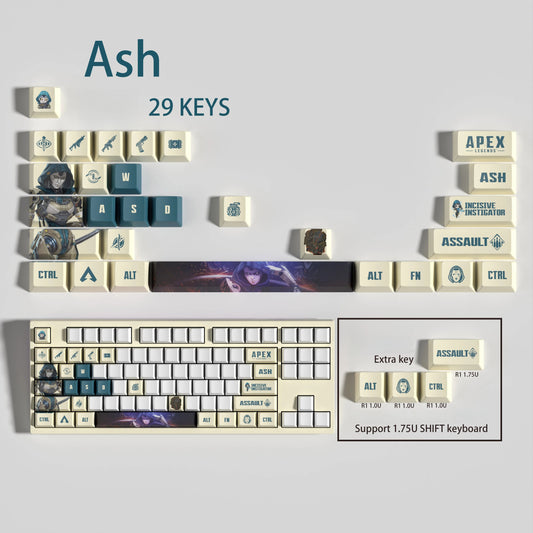 Ash 29 Keycaps  Apex Legends