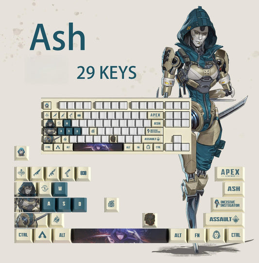 Ash 29 Keycaps  Apex Legends